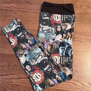 Harry Potter Themed  Leggings - Multicolor - With POCKETS